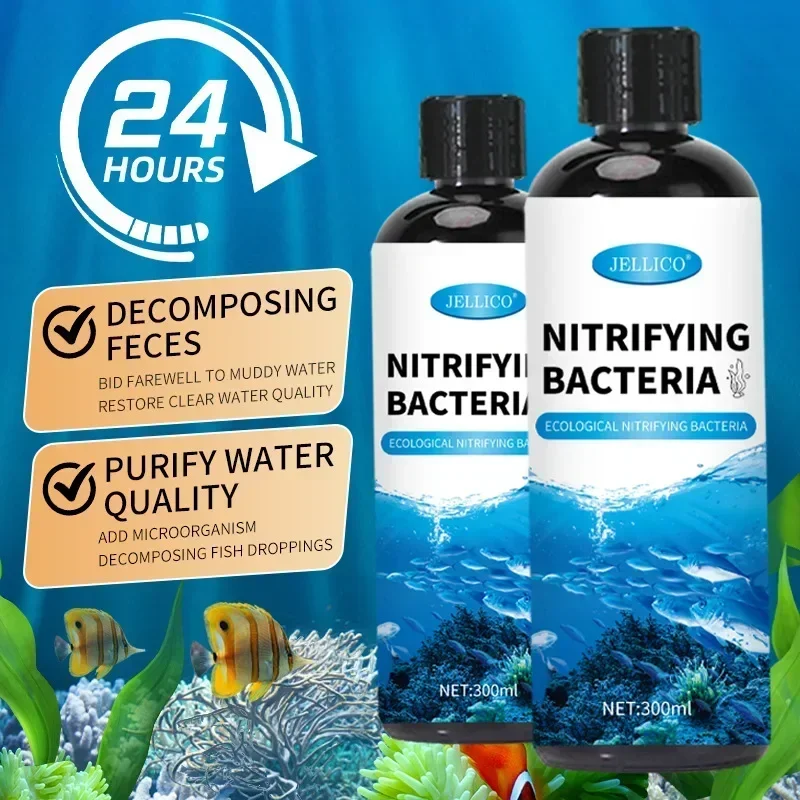 Aquarium Fish And Supplies - Nitrifying Bacteria Liquid Fish Tank Water