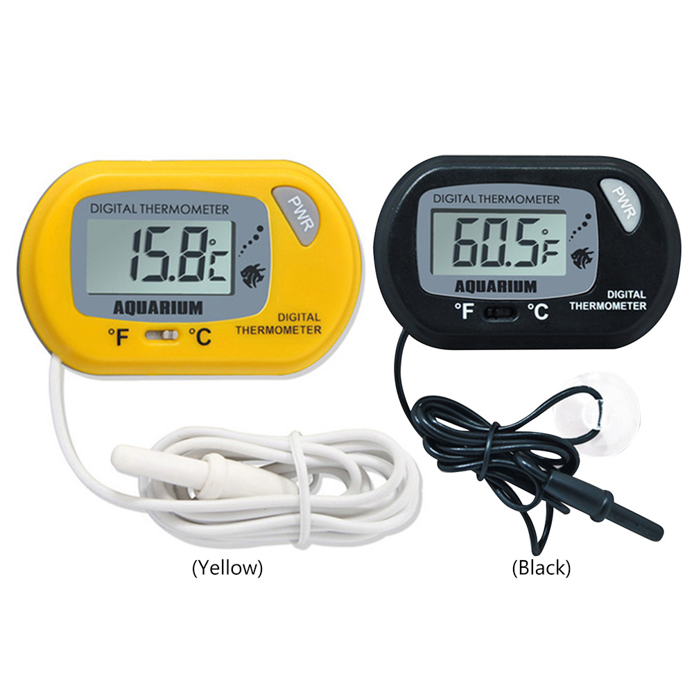 Aquarium Fish And Supplies - Aquarium Thermometer Suction Cup Aquarium Temperature