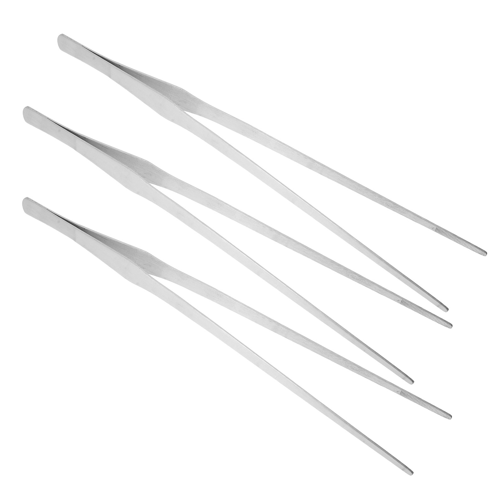 Aquarium Fish Dragon - 3Pcs Stainless Steel Feeding Tweezers Reptile