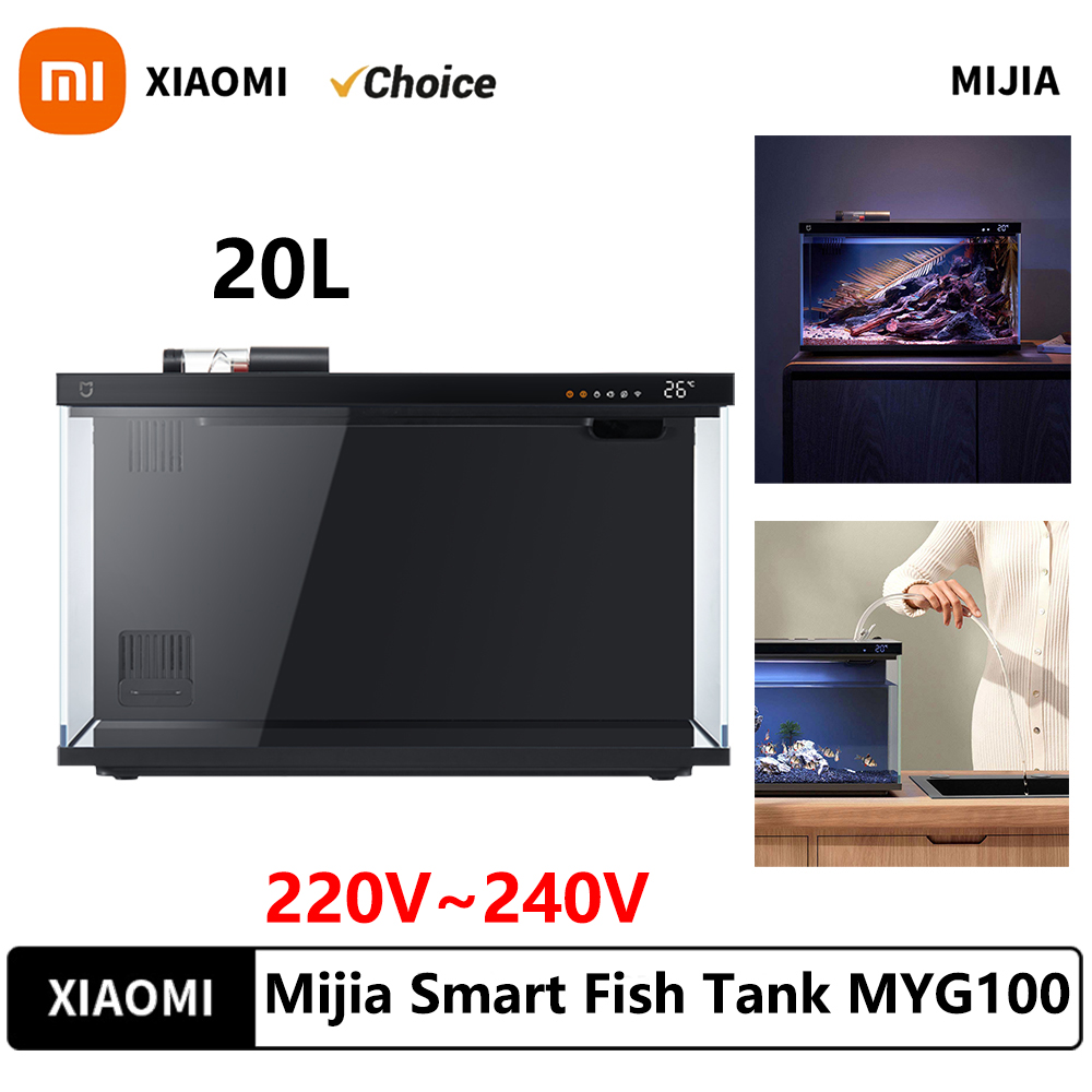 Xiaomi Mijia Smart Fish Tank W – обзор и цена Xiaomi Aquarium Fish Tank