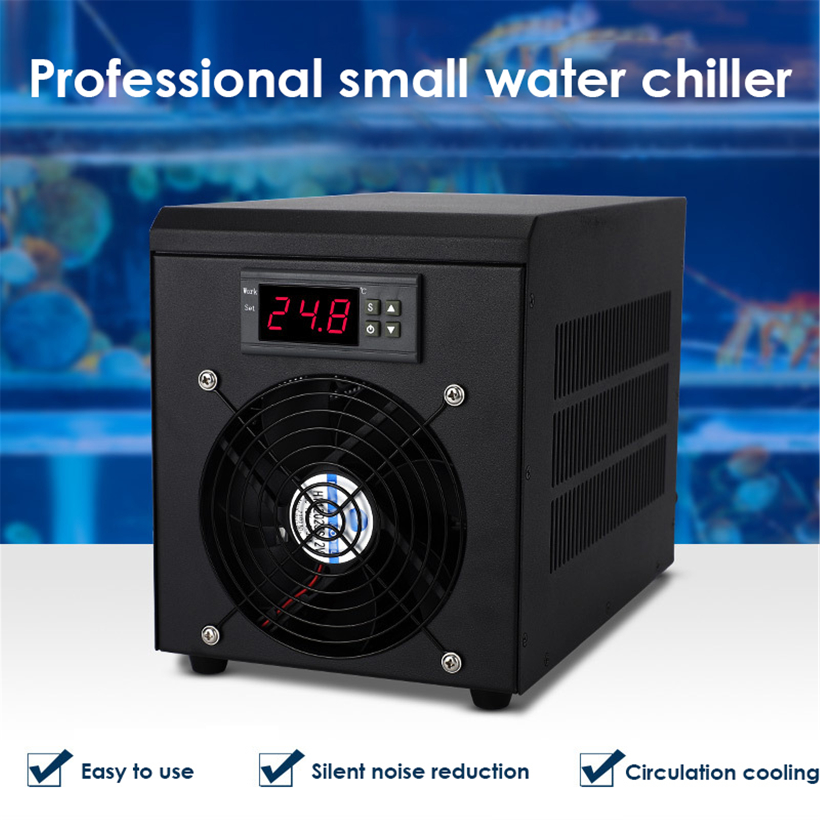 180W Aquarium Water Chiller 55 – обзор и цена Aquarium Heater Submersible