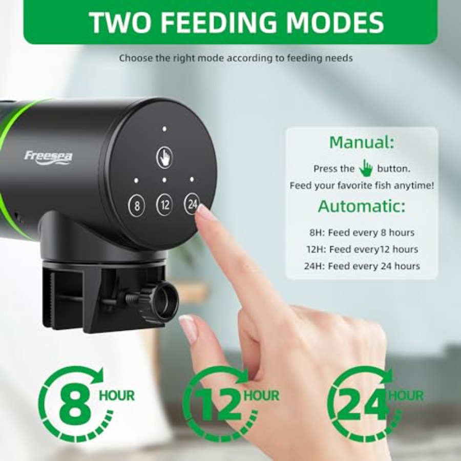 【Spot goods】Automatic Fish Fee – обзор и цена Aquarium Fish Usa