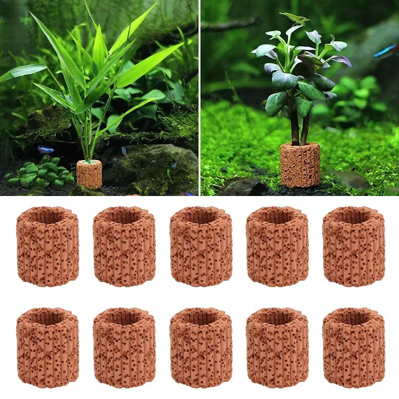 Aquatic Plant Fixed Ring for A – обзор и цена Aquarium Fish Hideout