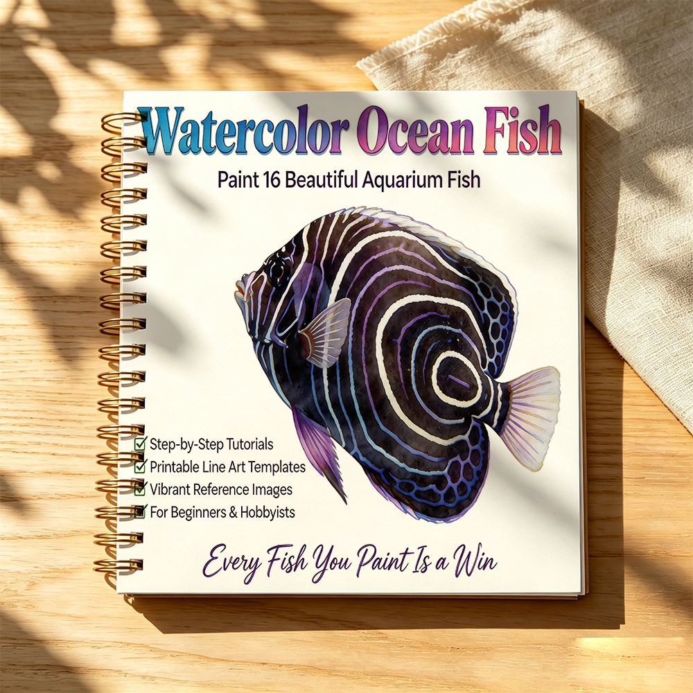 Watercolor Painting & Coloring – обзор и цена Fish Aquarium Guide