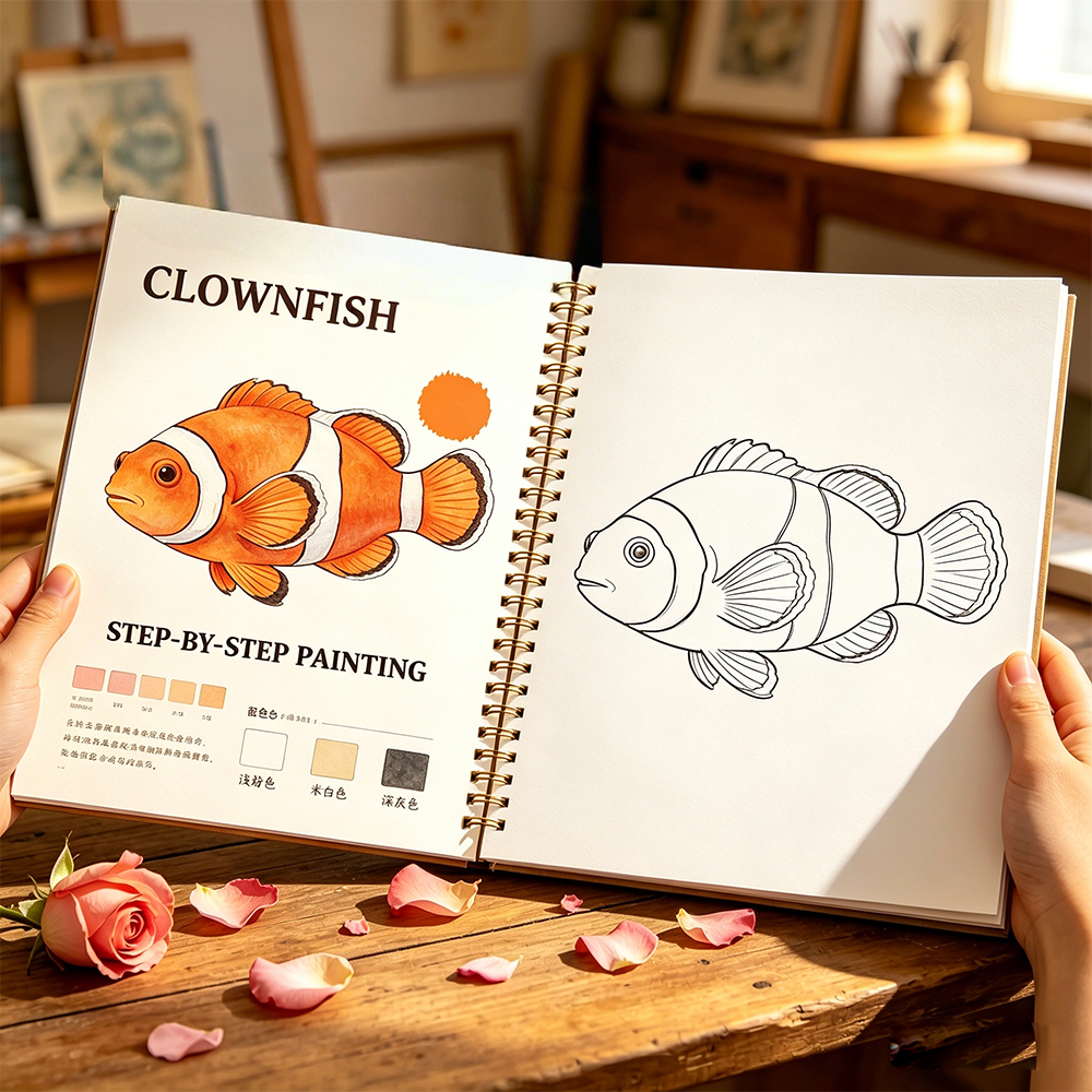 Watercolor Painting & Coloring – обзор и цена Fish Aquarium Guide
