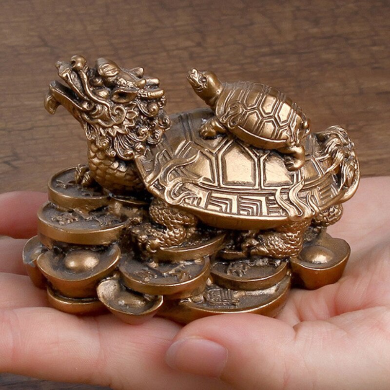 1 Resin Gold/bronze Feng Shui  – обзор и цена Aquarium Fish Dragon