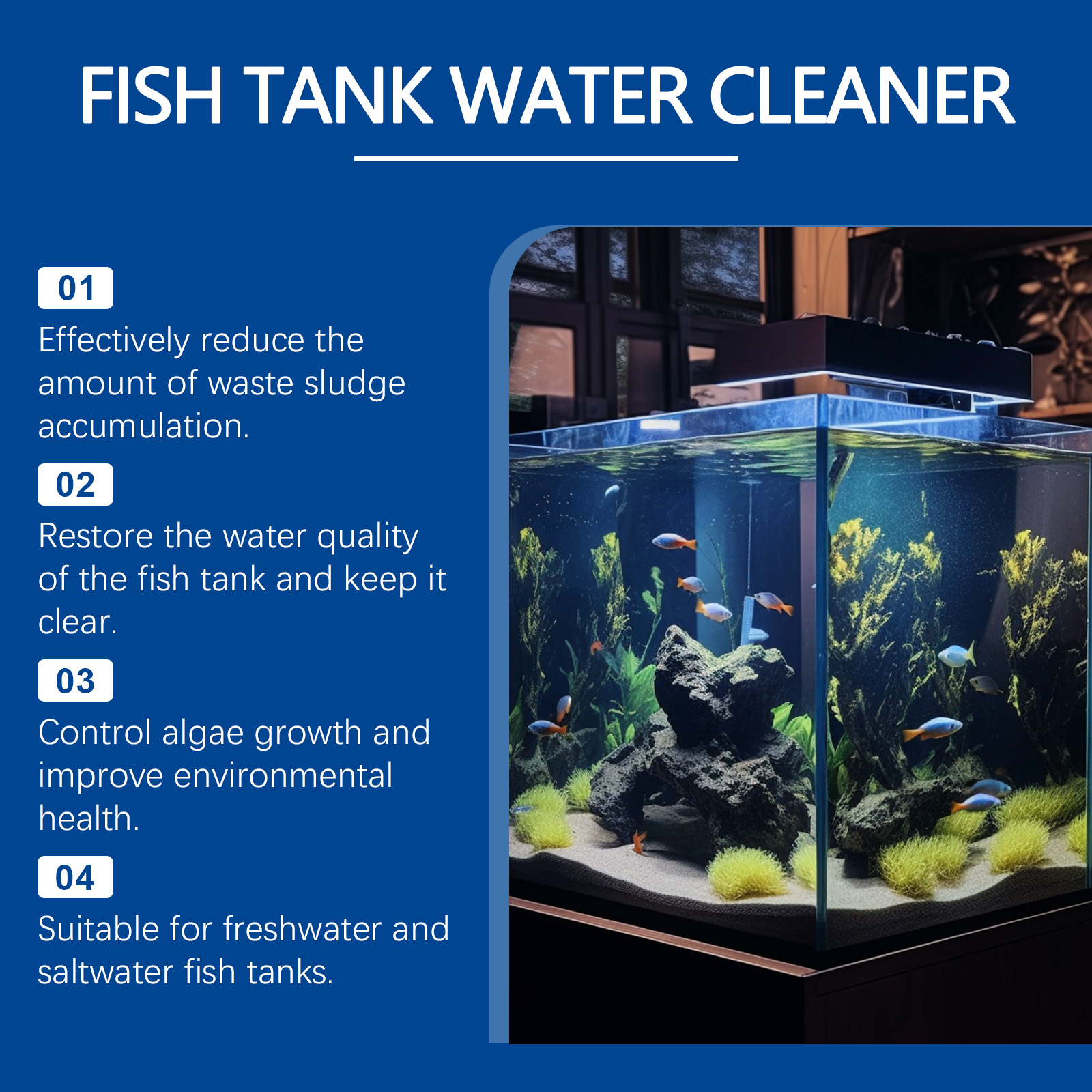 Aquarium Water Clarifier 100ml – обзор и цена Aquarium Fish Breeding