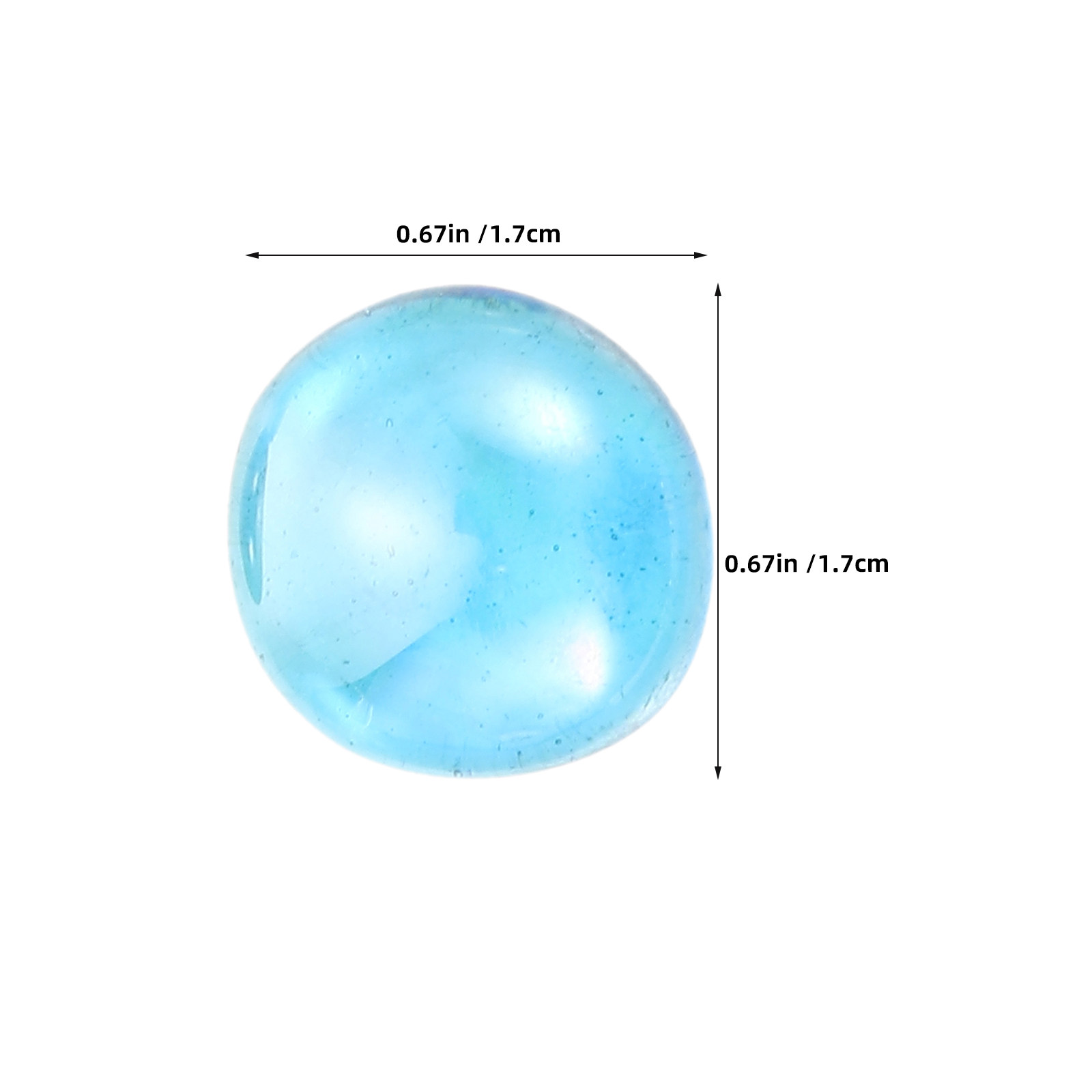 1 Bag Glass Flat Marbles Clear – обзор и цена Aquarium Fish Usa