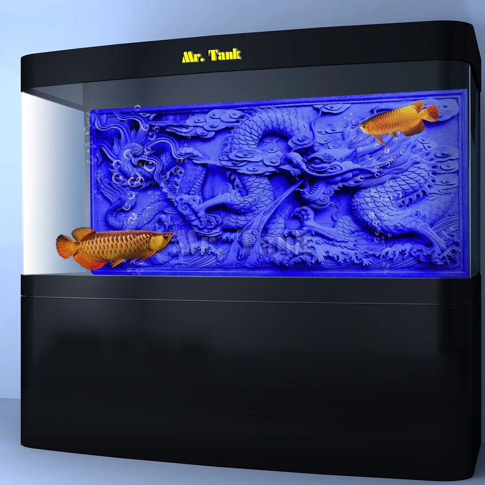 Custom Size Aquarium Backgroun – обзор и цена Aquarium Fish Dragon