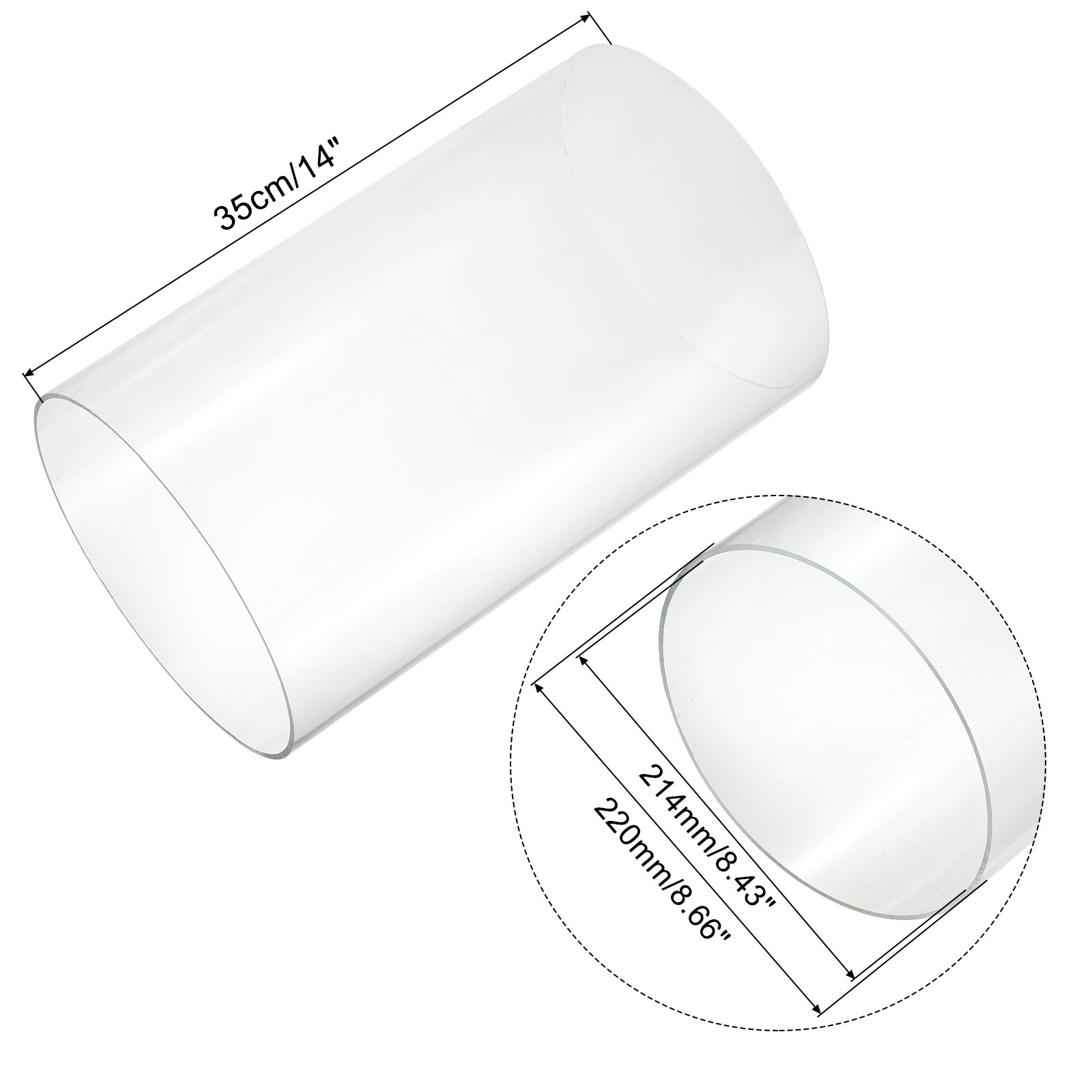 350mm Transparent Acrylic Aqua – обзор и цена Aquarium Fish House