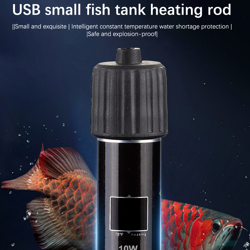1PC USB Mini Aquarium Heating  – обзор и цена Aquarium Heater Submersible