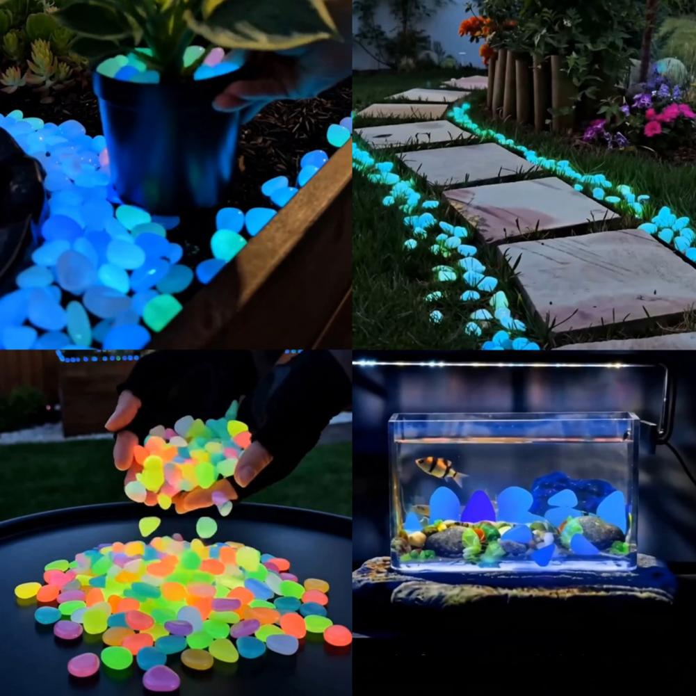 Glow-in-the-Dark Resin Pebbles – обзор и цена Fish Aquarium Guide