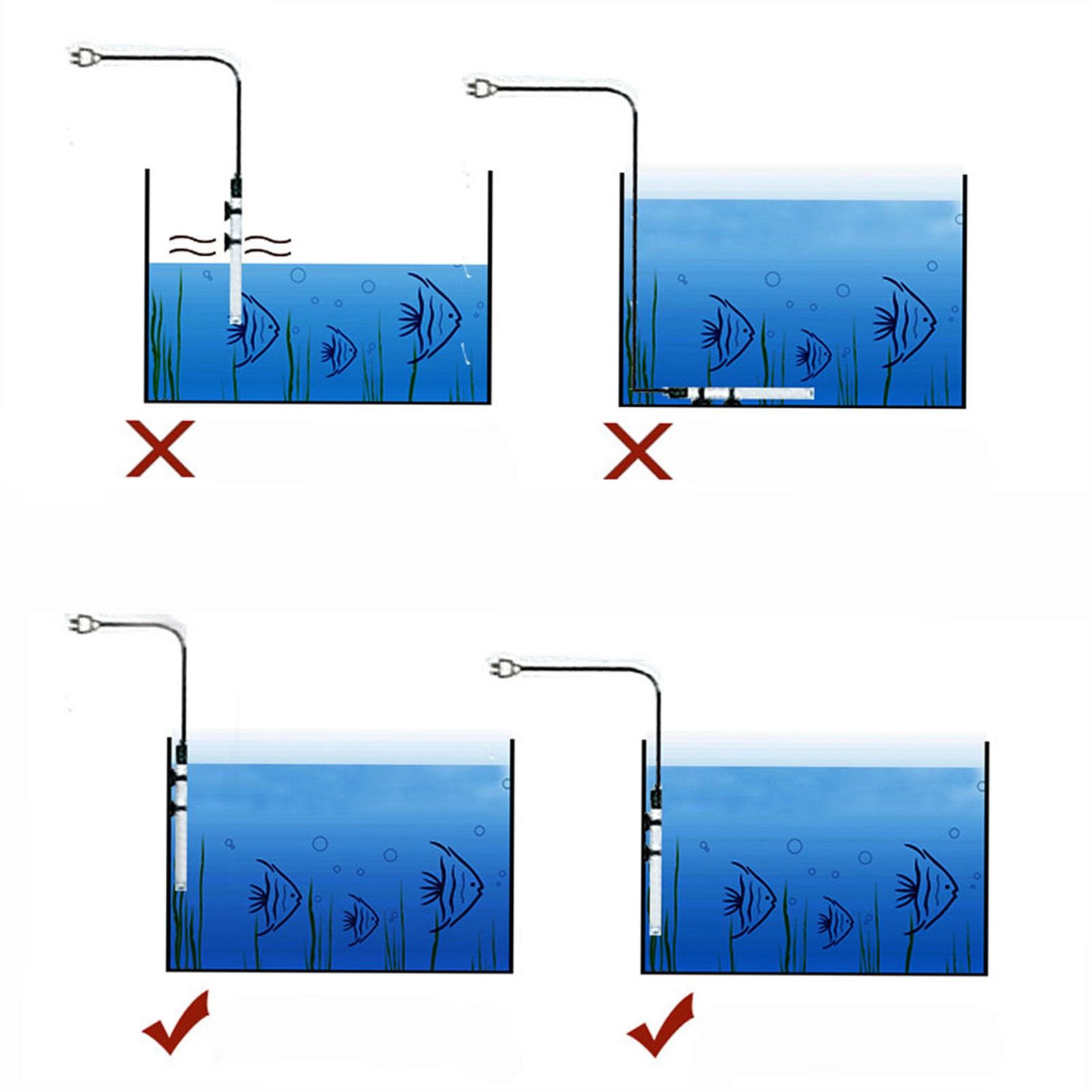 Submersible Heater Heating Rod – обзор и цена Aquarium Heater Submersible