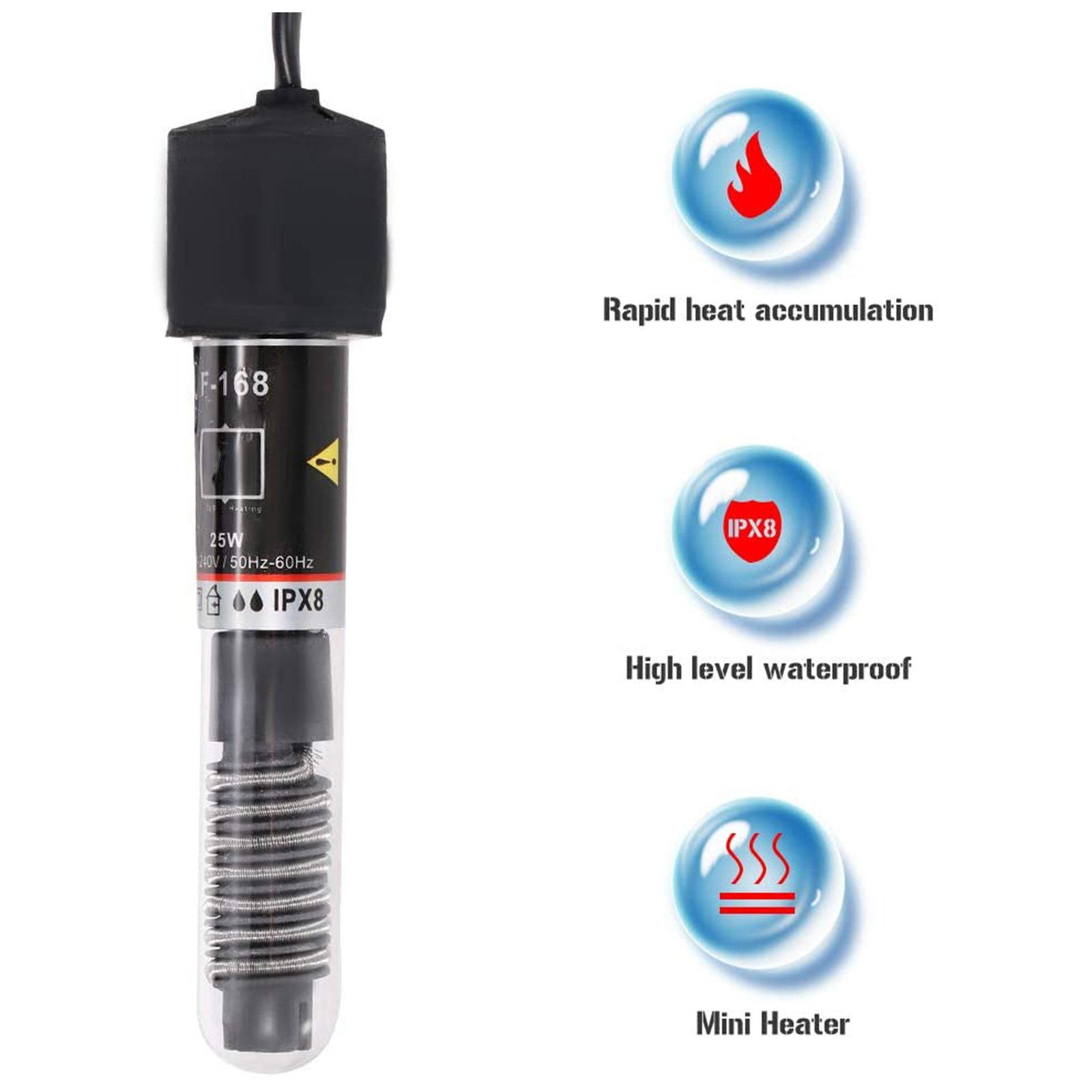 Mini Aquarium Heater Submersib – обзор и цена Aquarium Heater Submersible