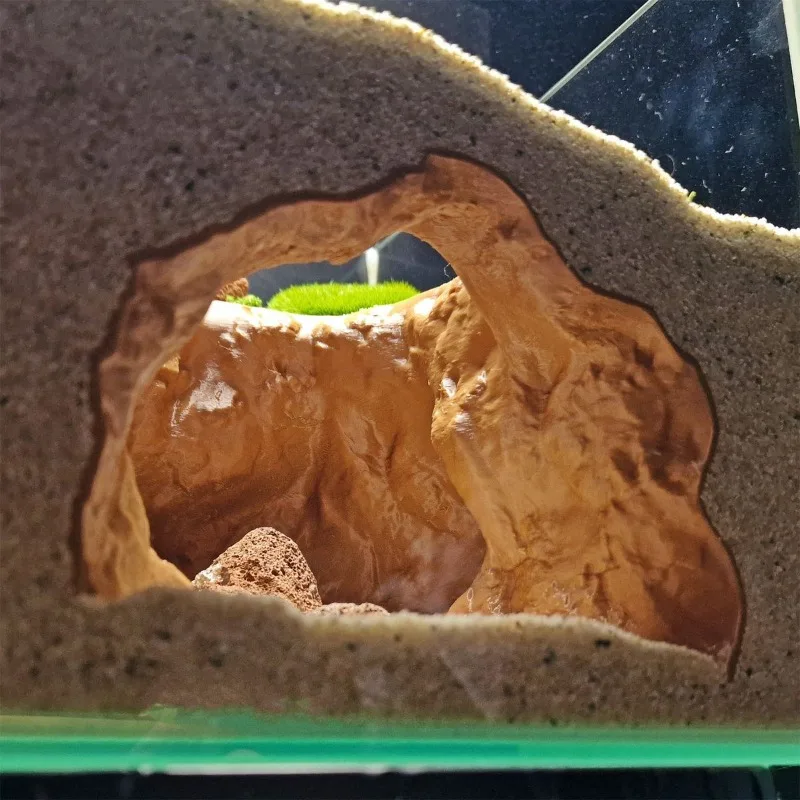 Sinkhole Cave Aquarium Ornamen – обзор и цена Aquarium Fish Hideout