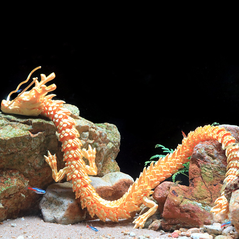 3D Printed Conjoined Dragon Or – обзор и цена Aquarium Fish Dragon