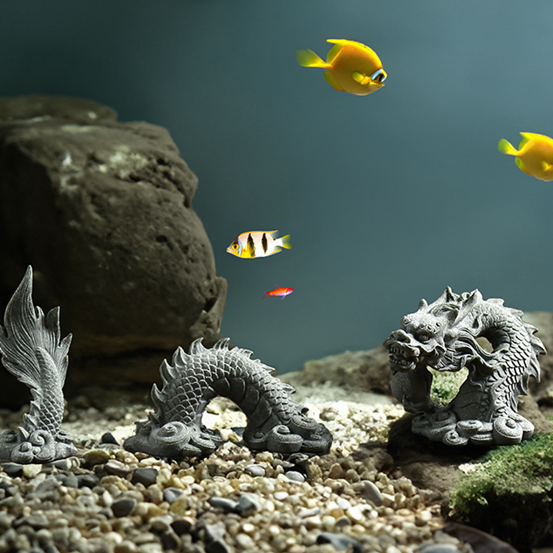 1Set Chinese Style Stone Drago – обзор и цена Aquarium Fish Dragon