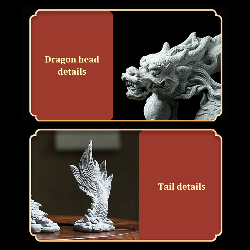 1Set Chinese Style Stone Drago – обзор и цена Aquarium Fish Dragon