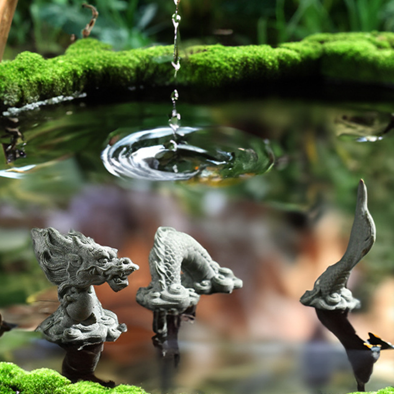 1Set Chinese Style Stone Drago – обзор и цена Aquarium Fish Dragon