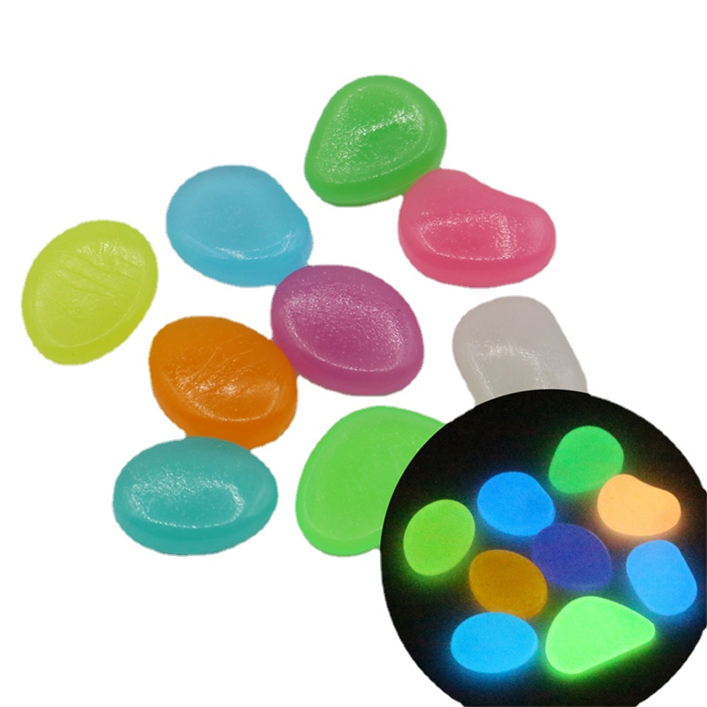 50pcs Luminous Stone Fluoresce – обзор и цена Aquarium Fish Breeding