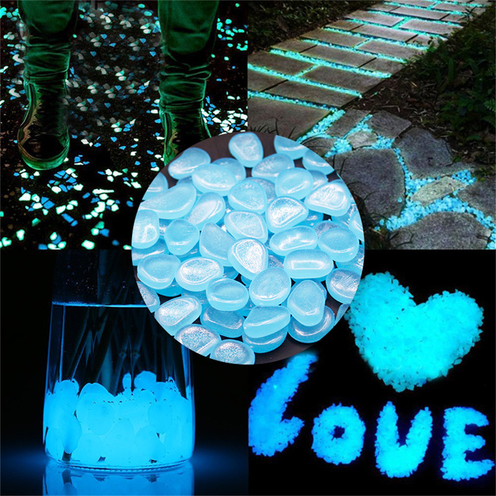 50pcs Luminous Stone Fluoresce – обзор и цена Aquarium Fish Breeding