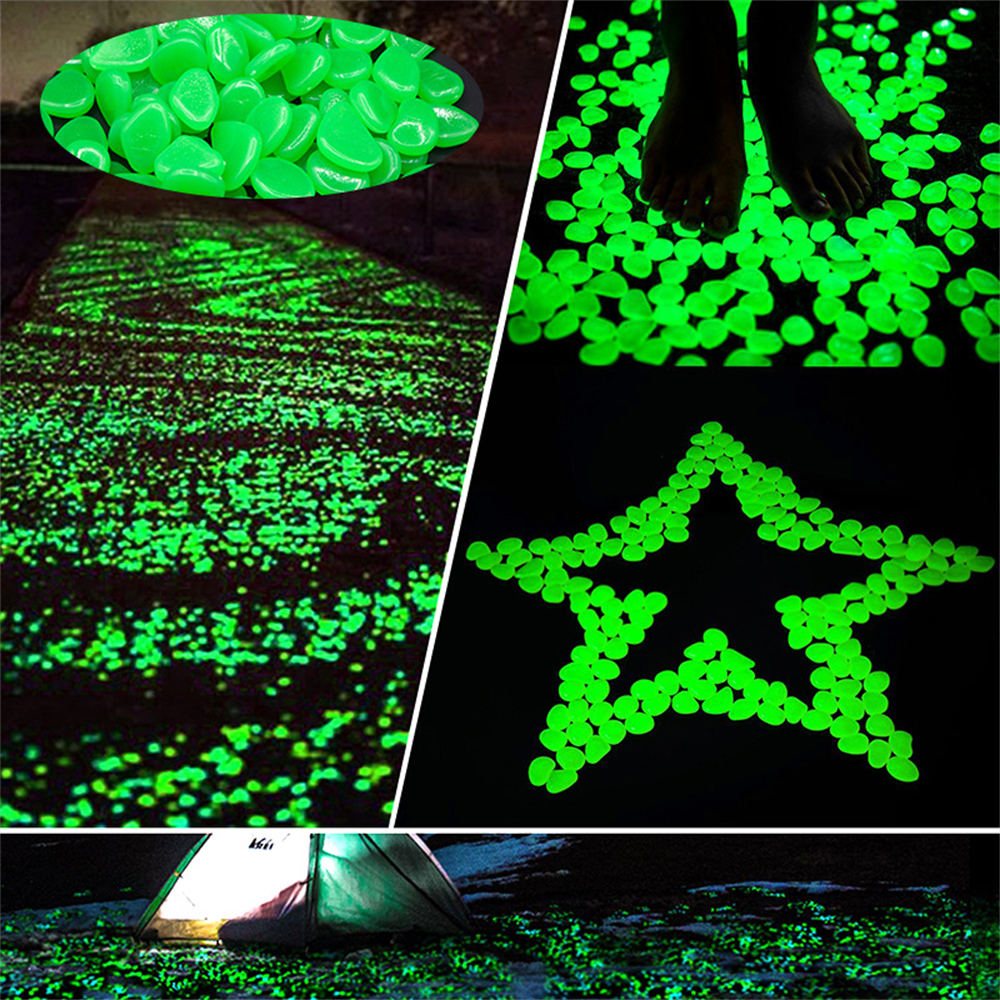50pcs Luminous Stone Fluoresce – обзор и цена Aquarium Fish Breeding