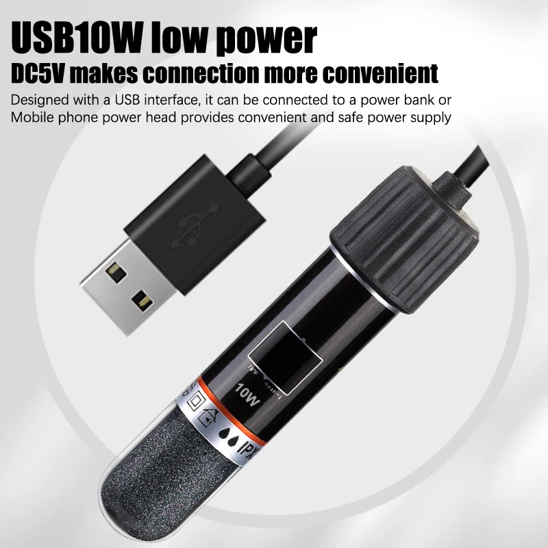 USB 26°CMini Aquarium Immersio – обзор и цена Aquarium Heater Submersible