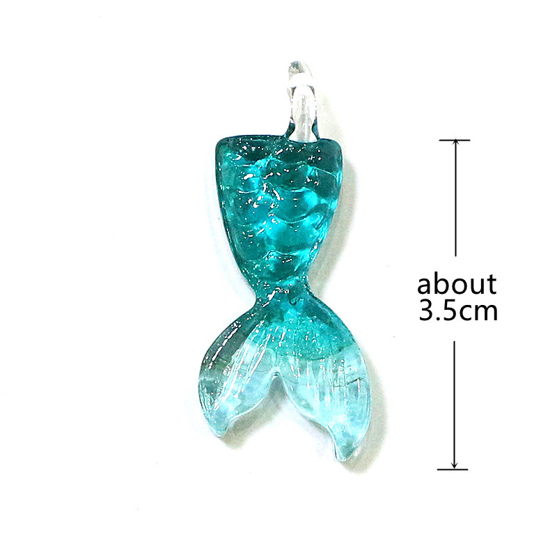 2pcs Glass Fish Tail Charms Cu – обзор и цена Aquarium Fish And Supplies