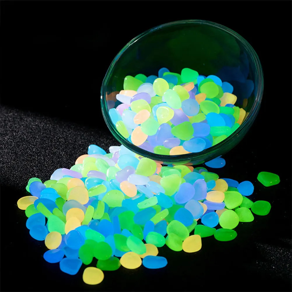 100Pcs Pebbles Glow In The Dar – обзор и цена Aquarium Fish House