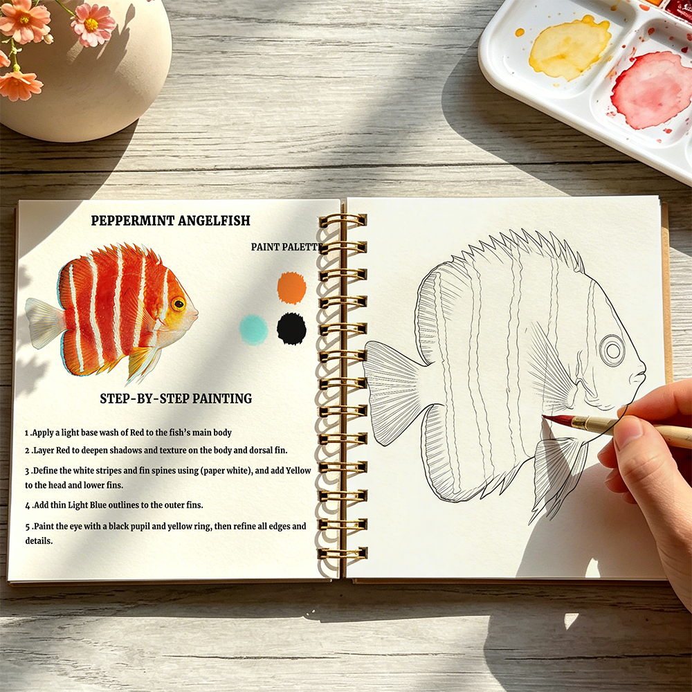 Beginner Watercolor Drawing Bo – обзор и цена Fish Aquarium Guide