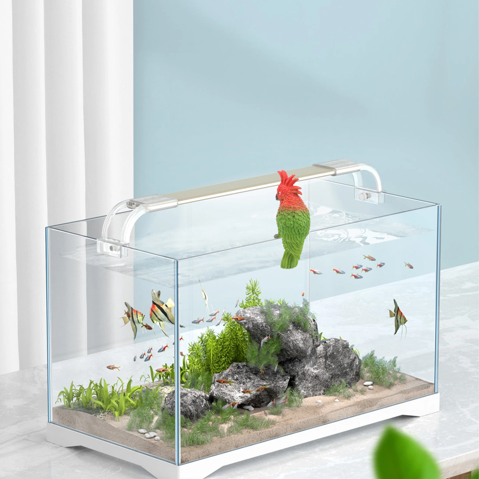 Mini Parrot Aquarium Wall Hang – обзор и цена Aquarium Fish Parrot