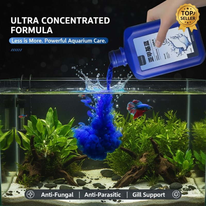 Aquarium Methylene Blue Liquid – обзор и цена Aquarium Fish And Supplies