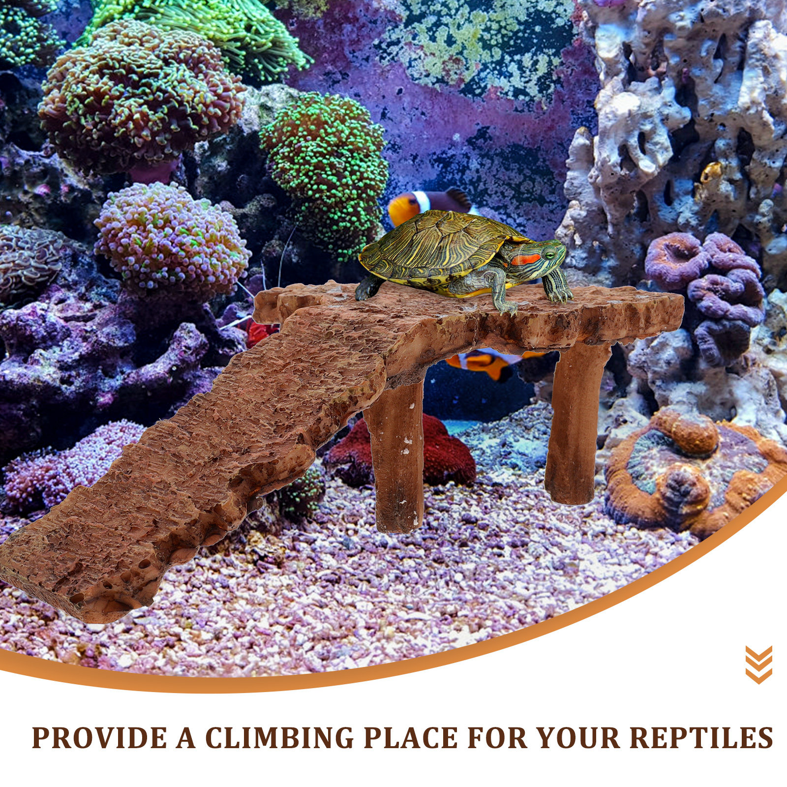 Creative Reptile Basking Platf – обзор и цена Aquarium Fish Dragon