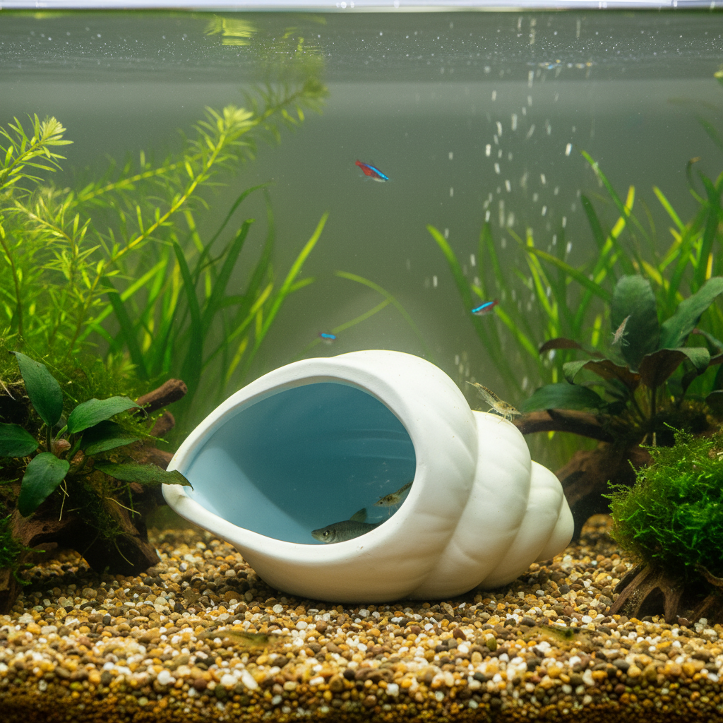 Mini Ceramic Fish Tank Hideout – обзор и цена Aquarium Fish Parrot