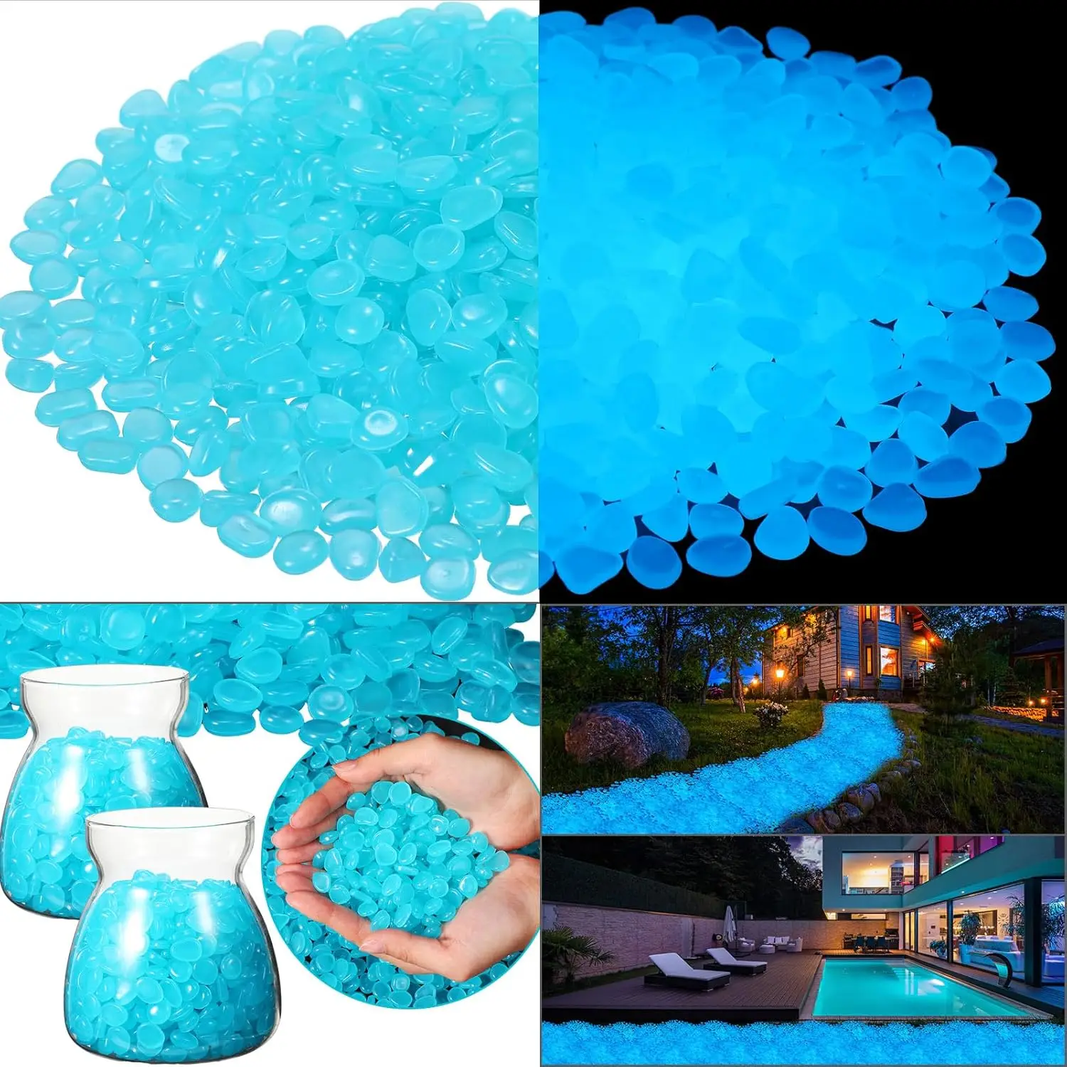 500Pcs Glow in The Dark Garden – обзор и цена Aquarium Fish House